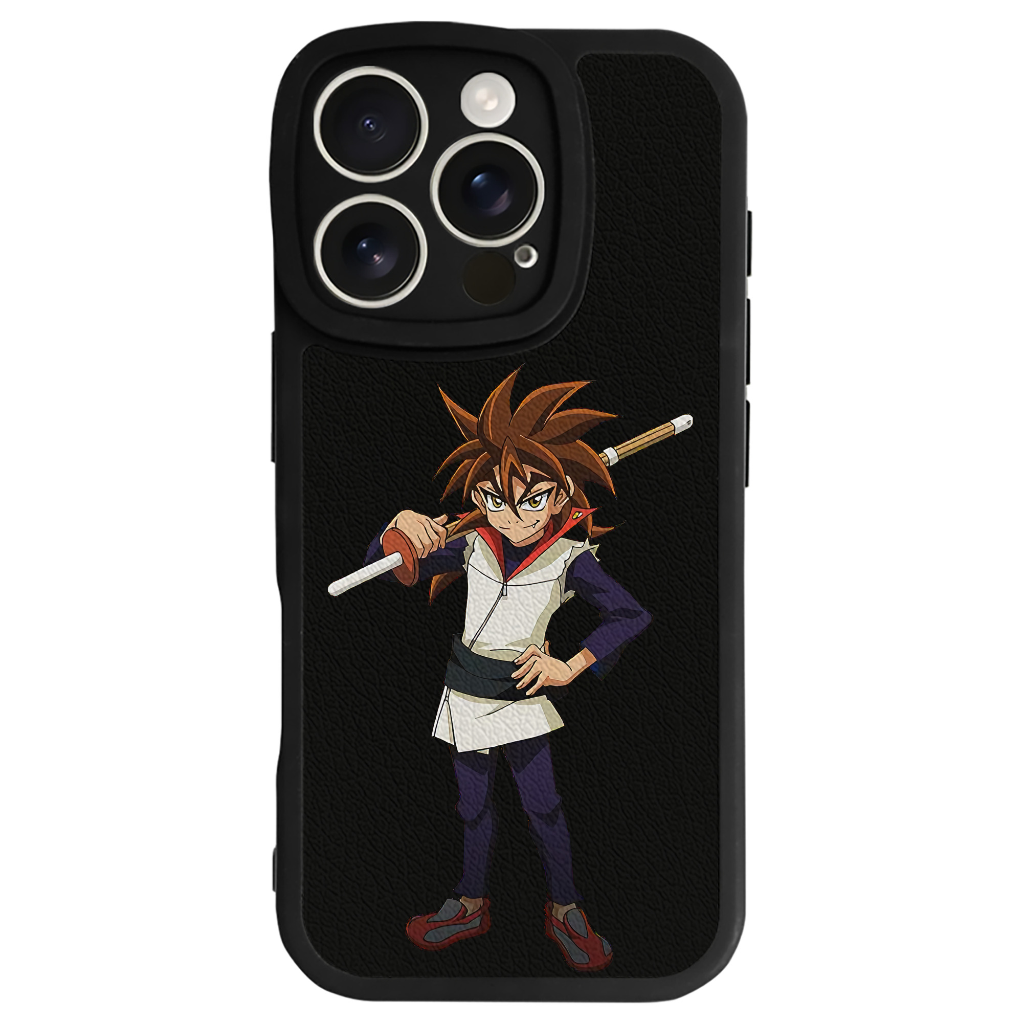 遊☆戯☆王 Yu-Gi-Oh! 【iPhone 16シリーズ対応】シリコンスマホケース（レザー調） 材質：シリコン